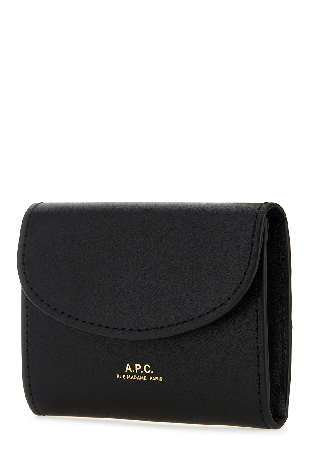 Black leather Geneve business card holder