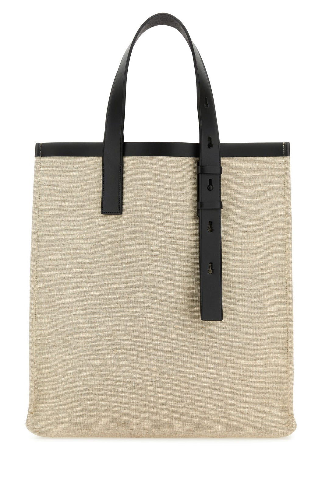 Sand canvas shopping bag