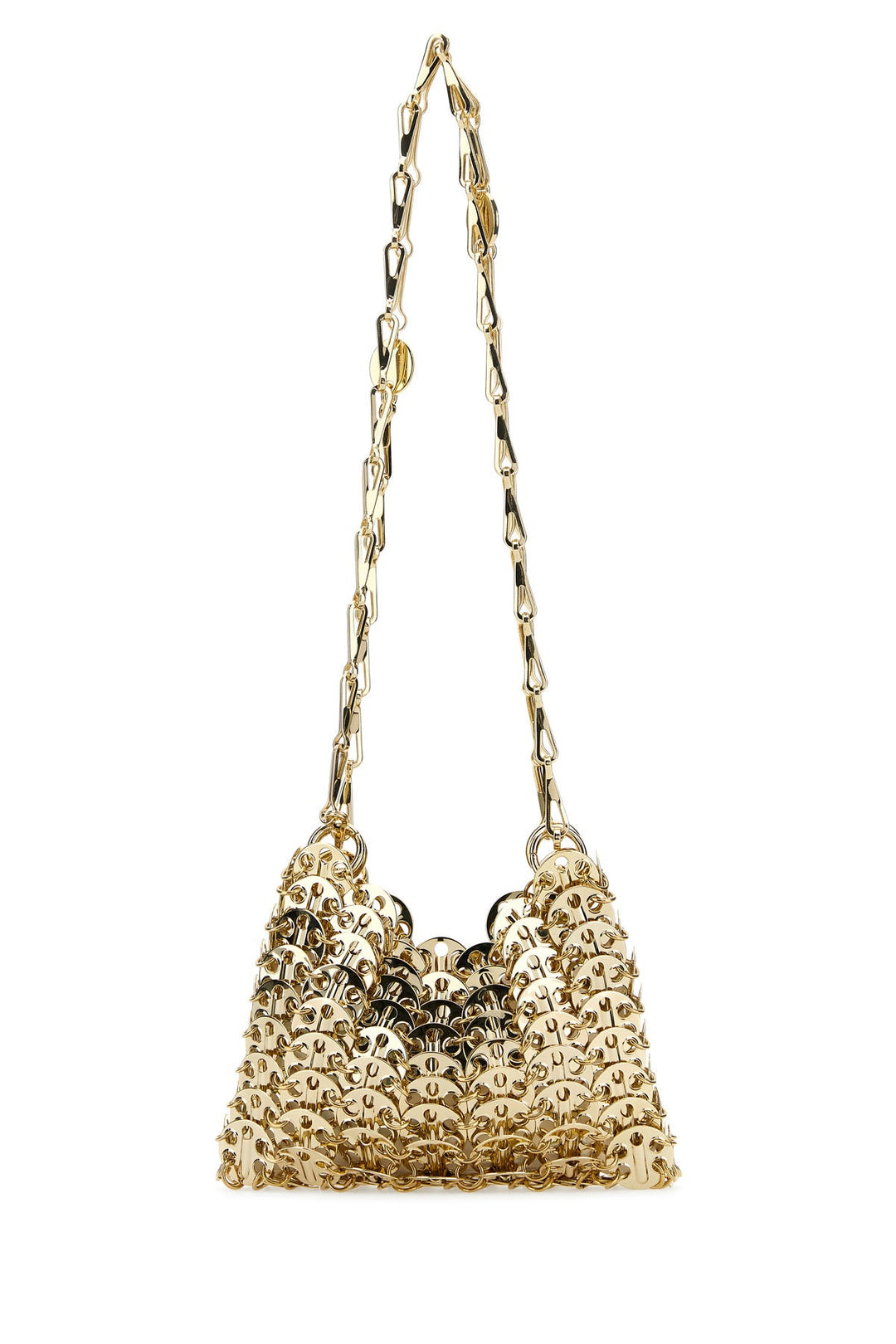 Gold metal 1969 nano shoulder bag