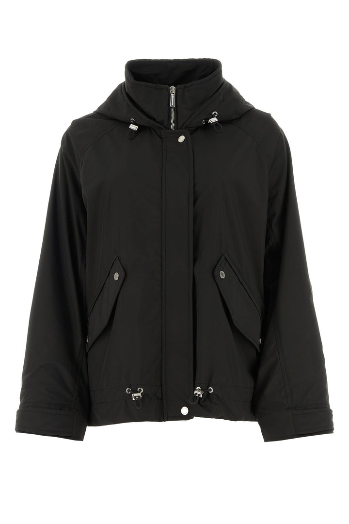 Black polyester Jill jacket