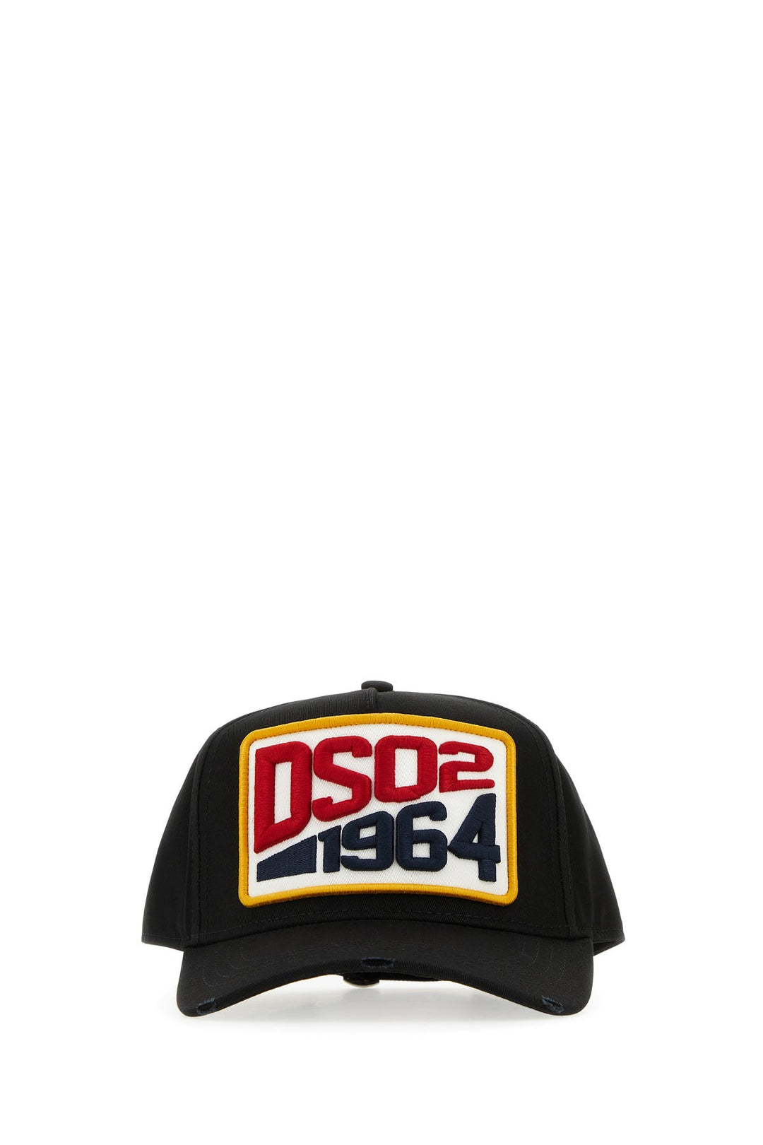 Black cotton baseball cap
