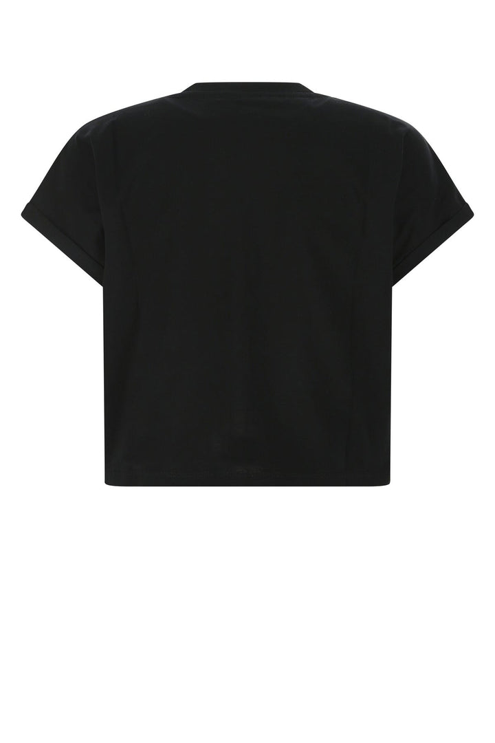 Black cotton t-shirt