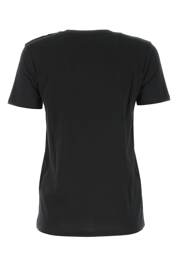 Black cotton t-shirt
