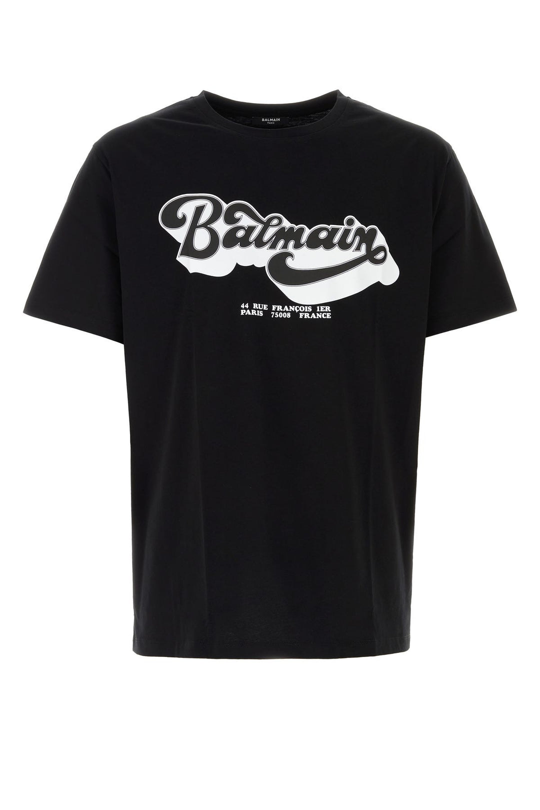 Black cotton t-shirt
