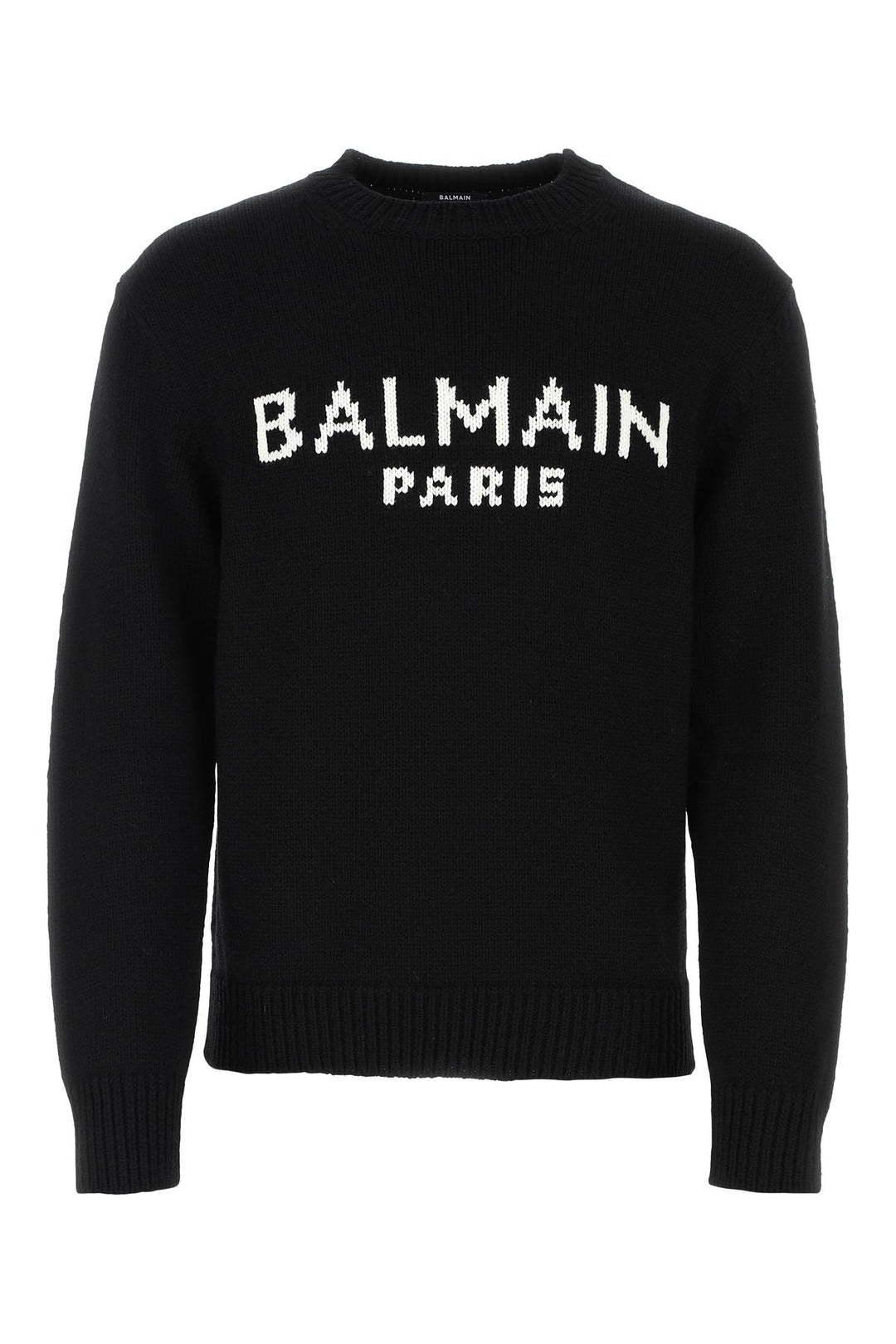 Black wool blend sweater