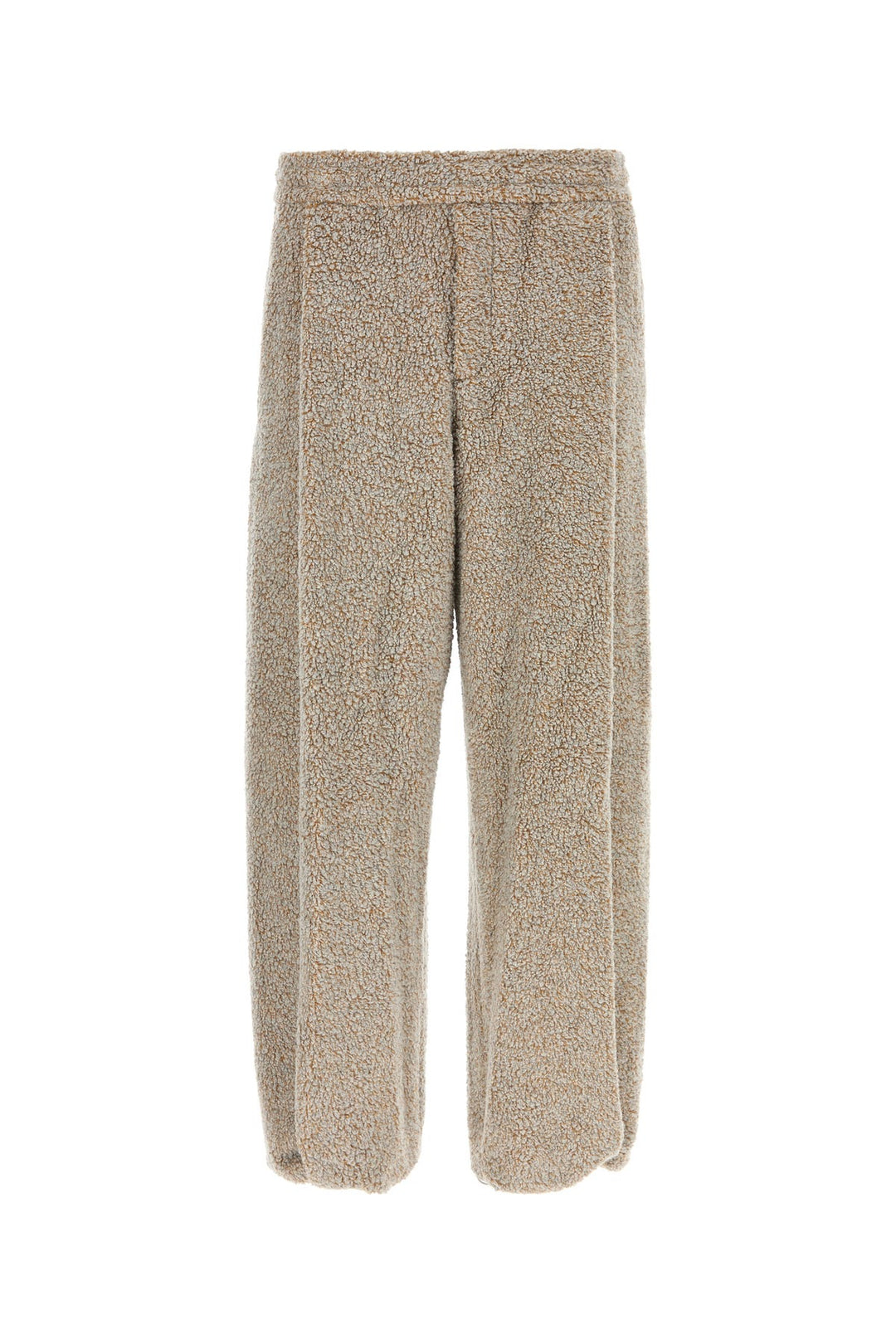 Two-tone cotton blend joggers