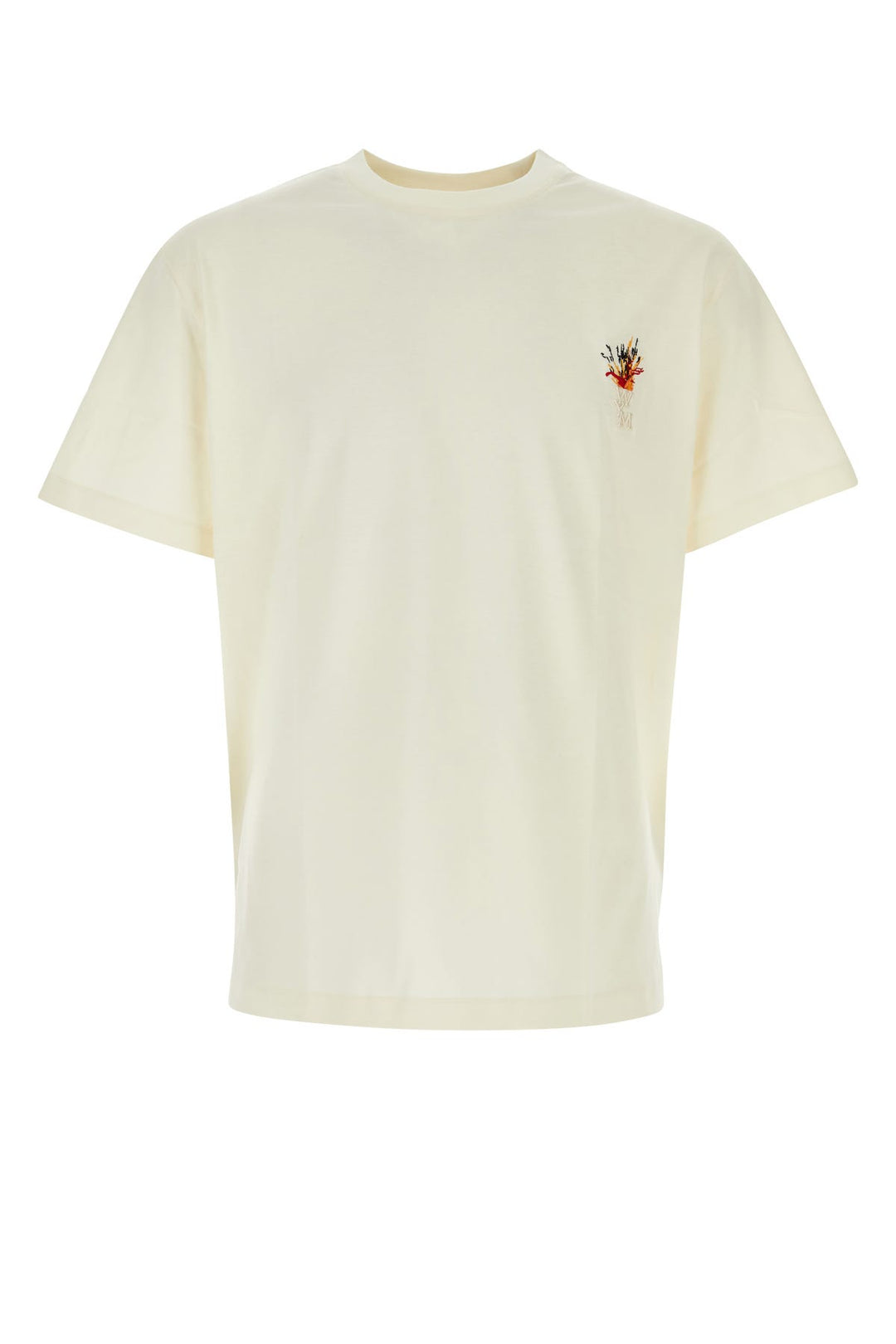 Ivory cotton t-shirt