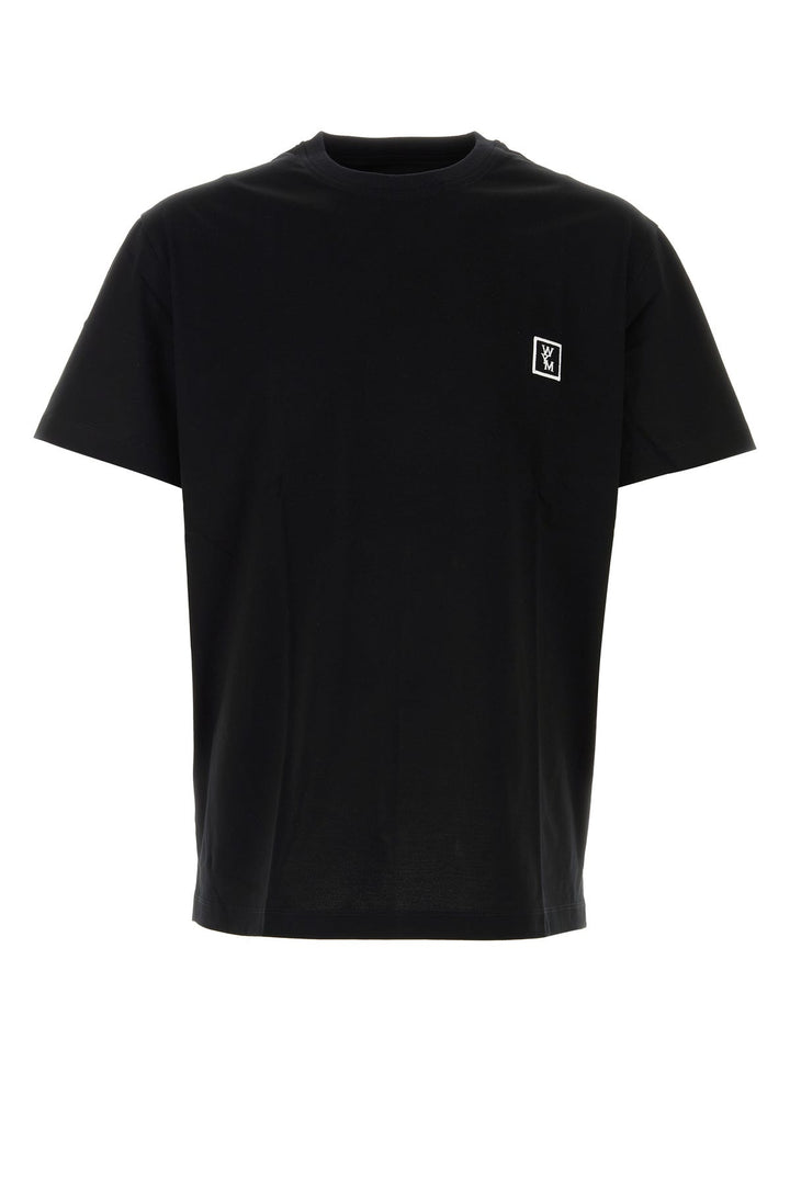 Black cotton t-shirt