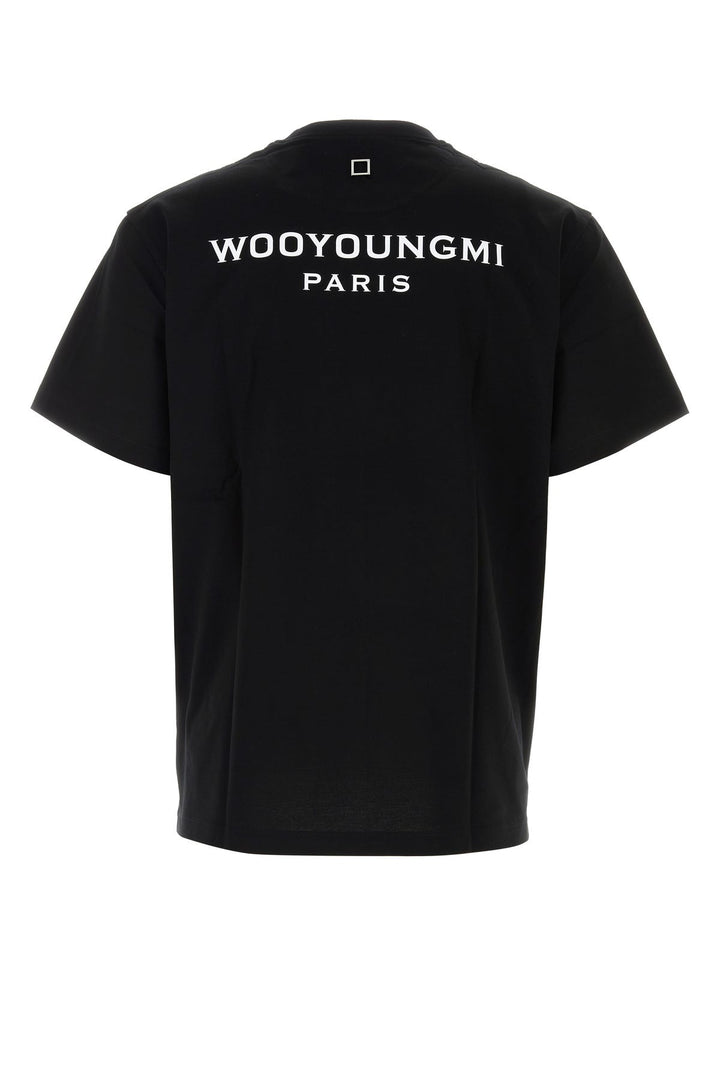 Black cotton t-shirt