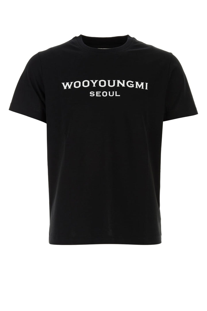 Black cotton t-shirt