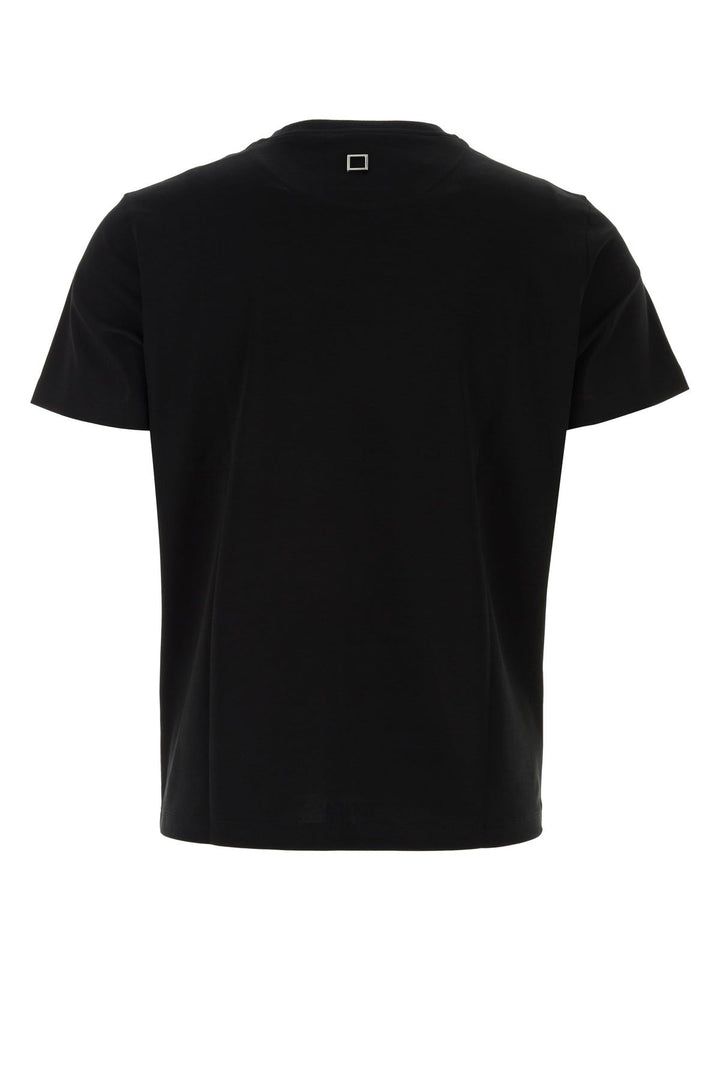 Black cotton t-shirt