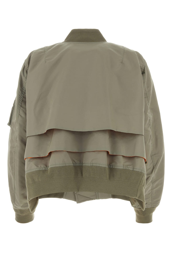 Sage green Nylon Twill Blouson