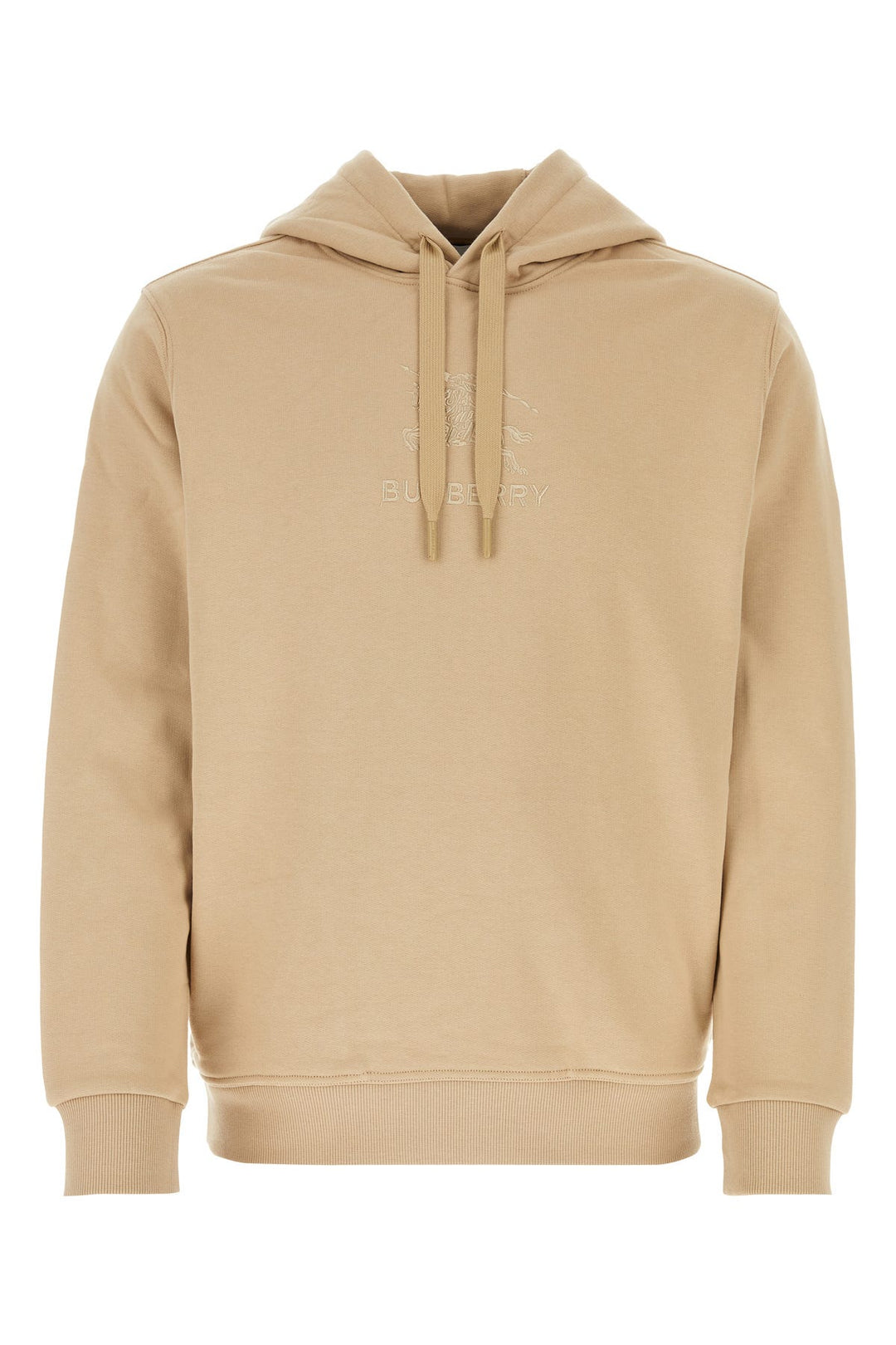 Beige cotton sweatshirt