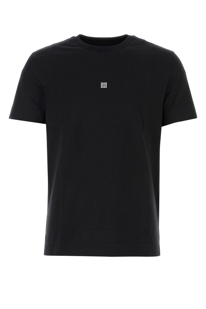 Black cotton t-shirt