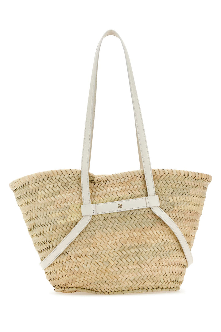 Straw small Voyou Basket shopping bag