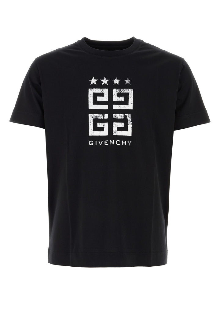 Black cotton t-shirt