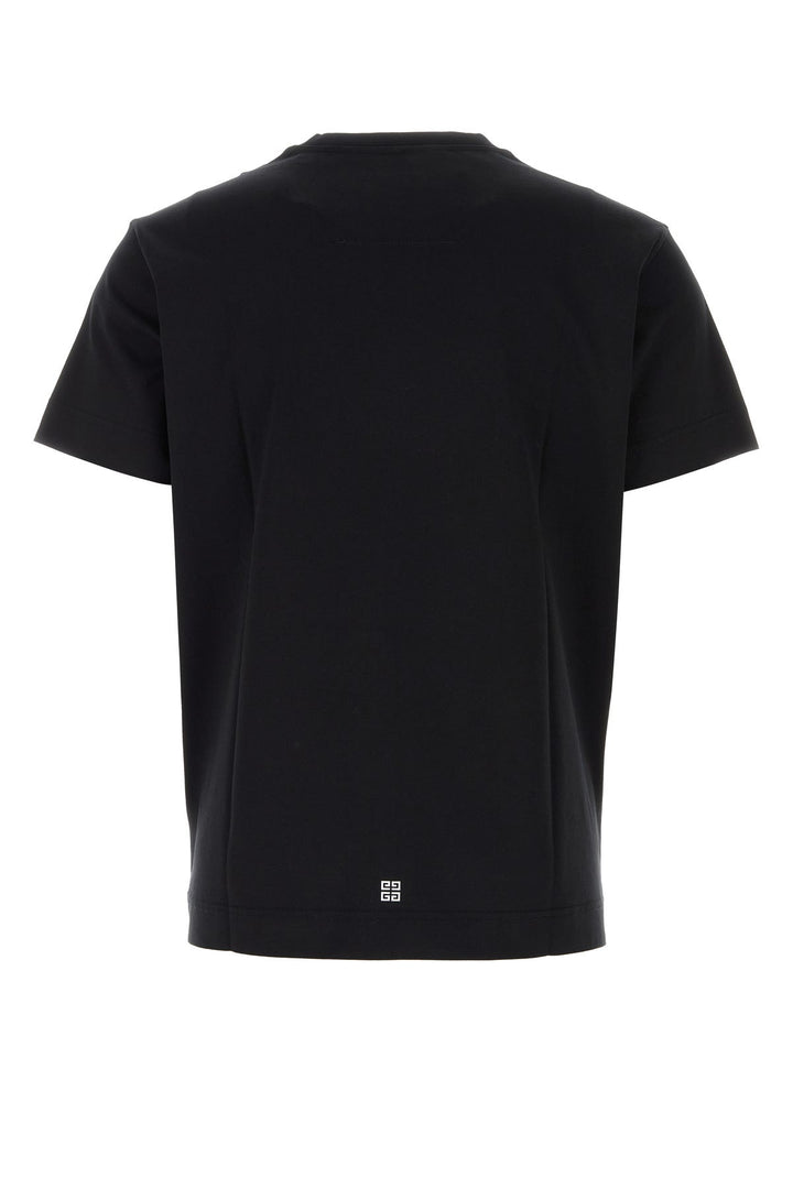 Black cotton t-shirt