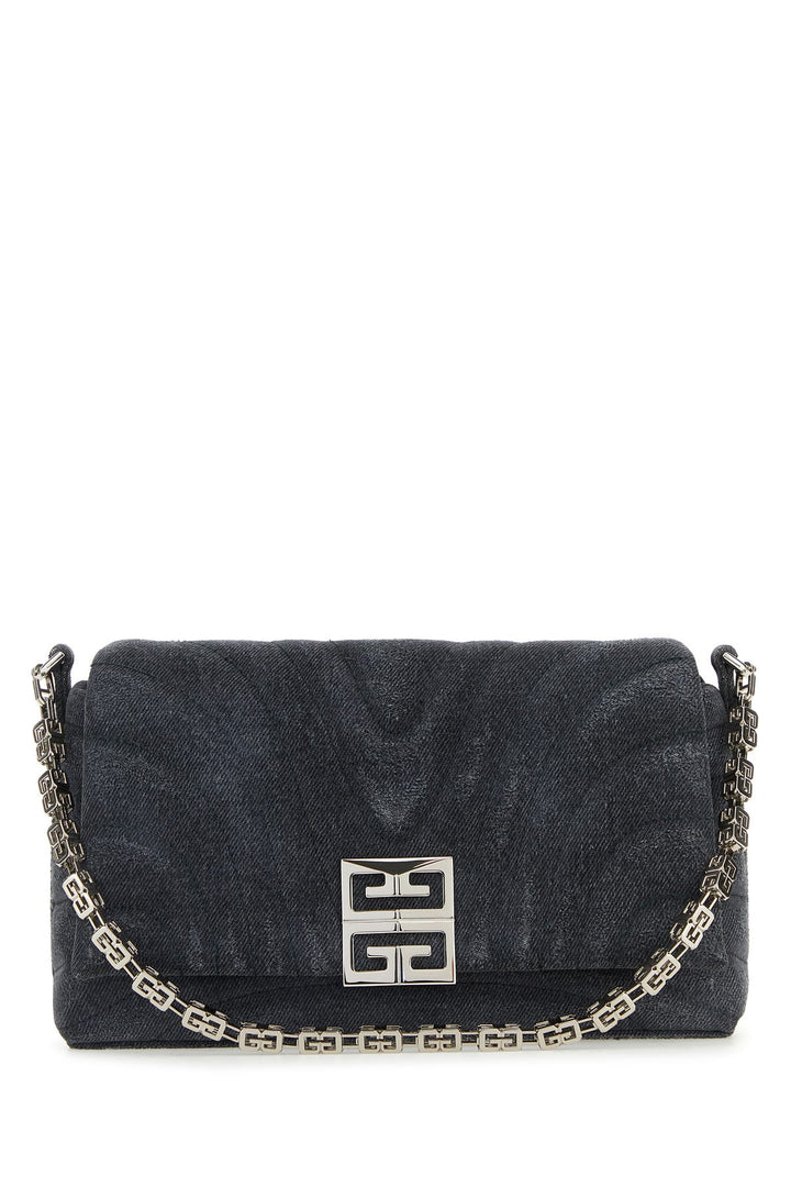 Black denim medium 4G Soft handbag