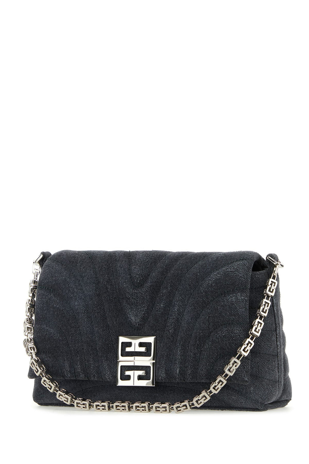 Black denim medium 4G Soft handbag