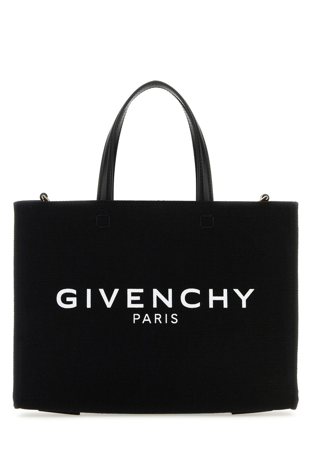 Black canvas small G-Tote handbag