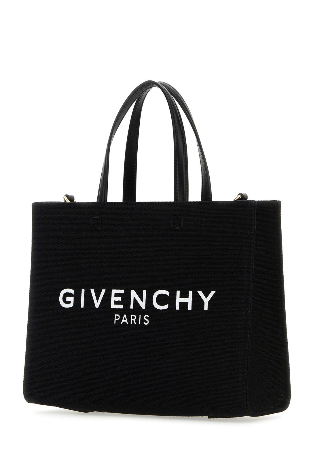 Black canvas small G-Tote handbag