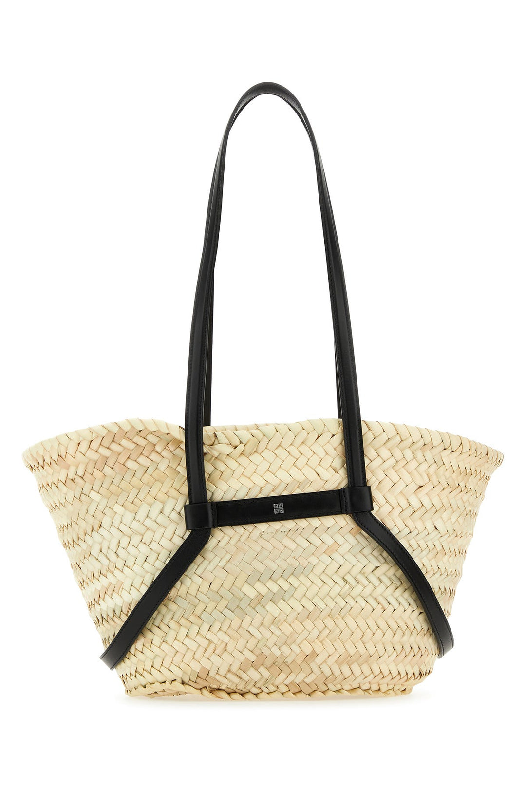 Straw small Voyou Basket shopping bag