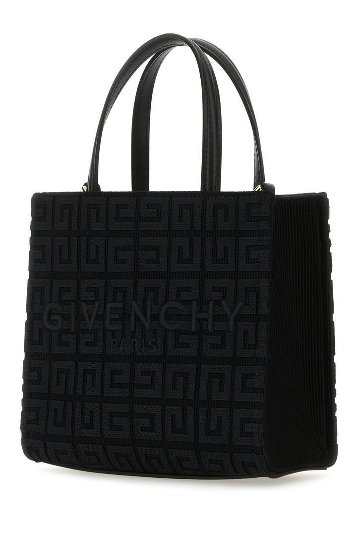 Black fabric mini G-Tote handbag