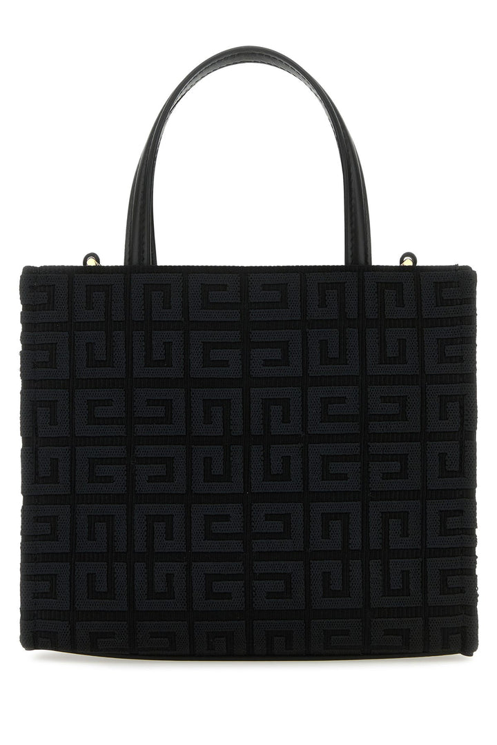 Black fabric mini G-Tote handbag