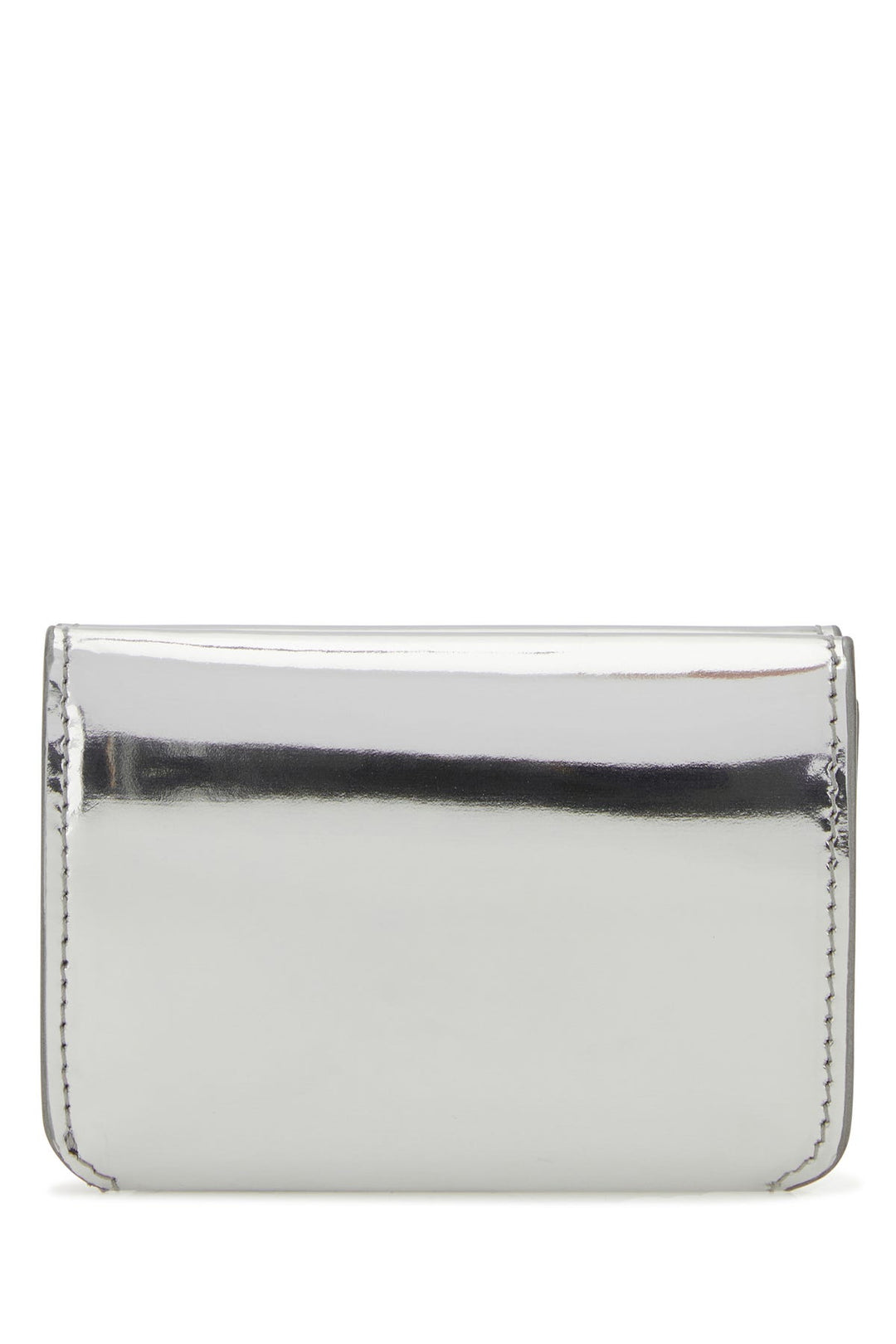 Silver leather wallet