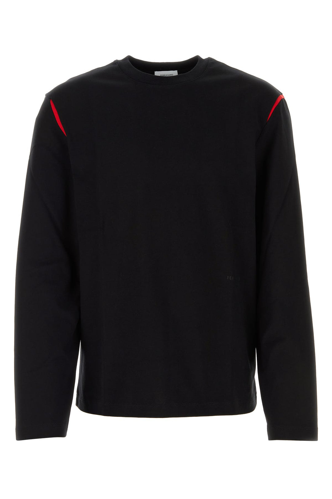 Black cotton t-shirt