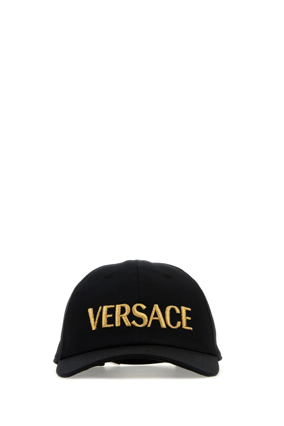 Black cotton baseball cap