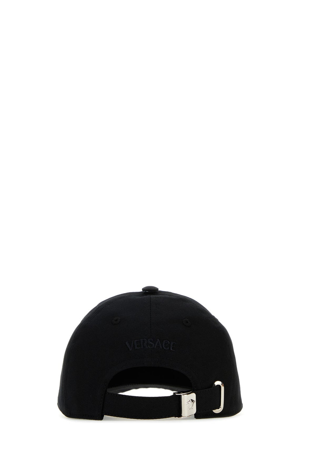 Black cotton baseball cap