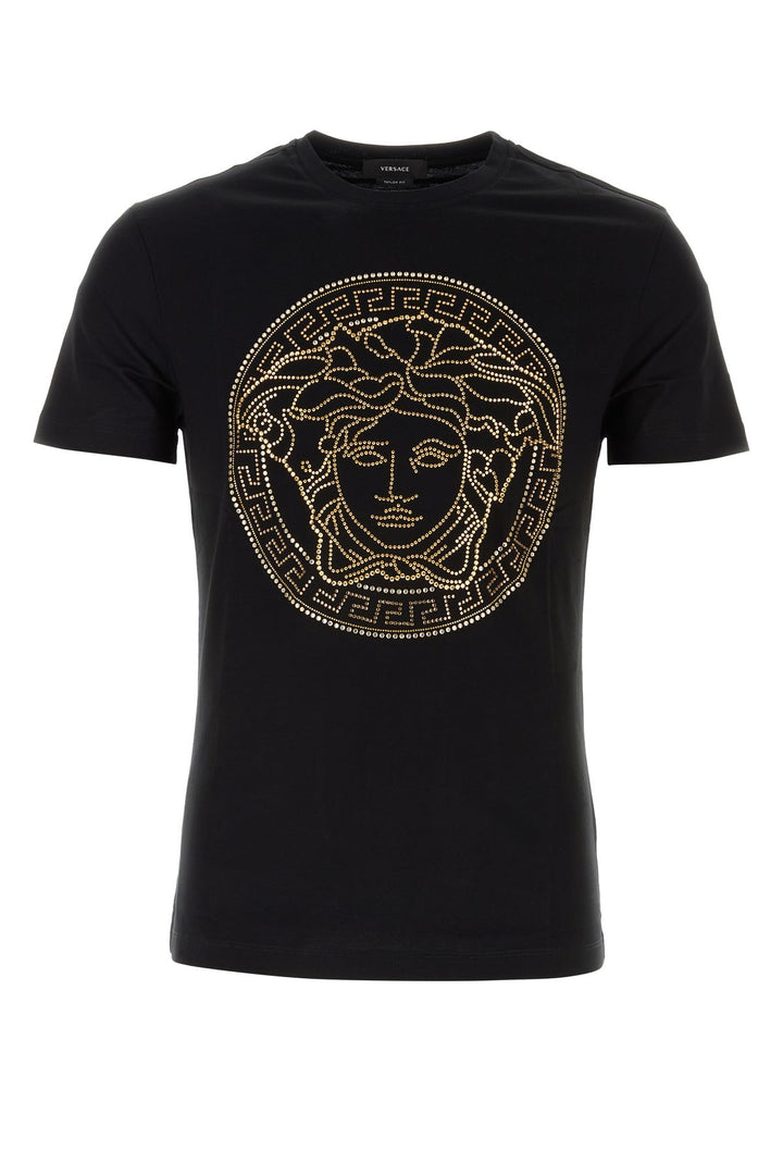 Black cotton t-shirt