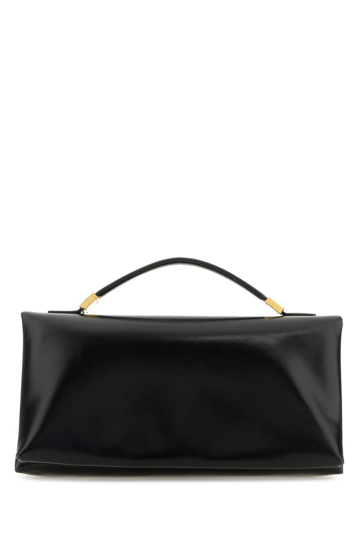 Black leather Prisma handbag