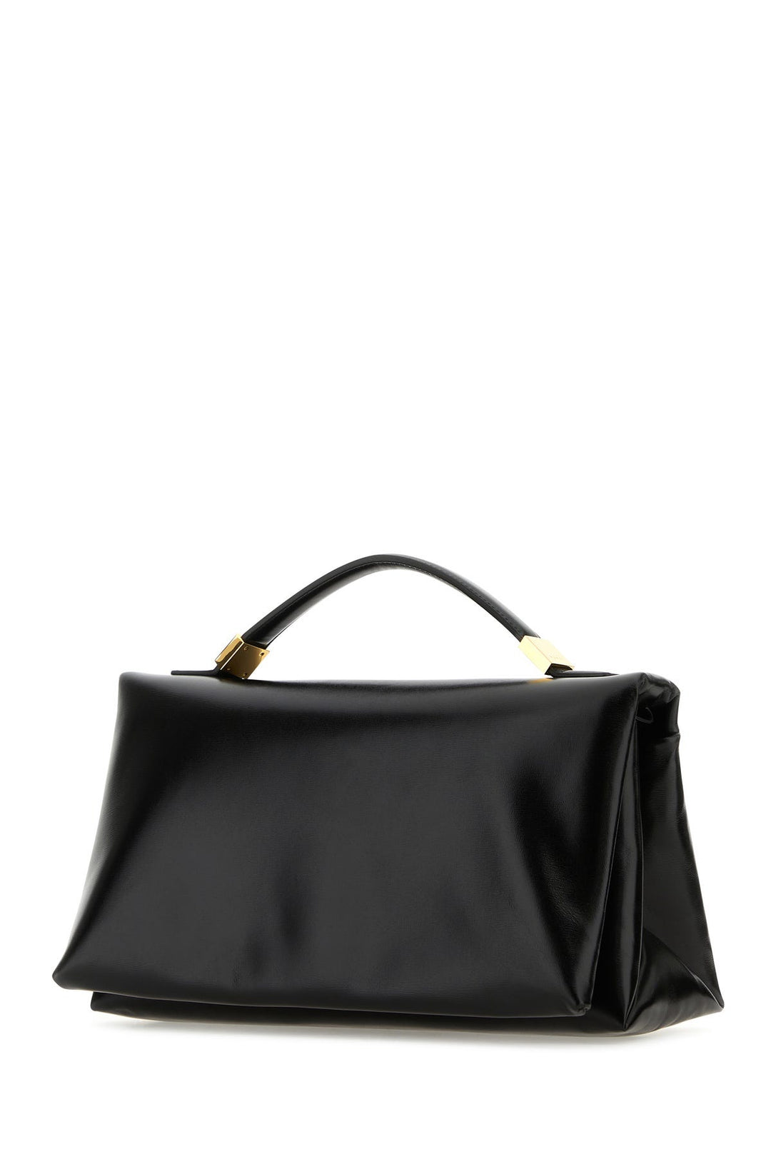 Black leather Prisma handbag