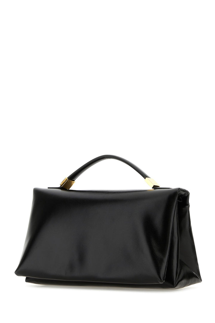 Black leather Prisma handbag