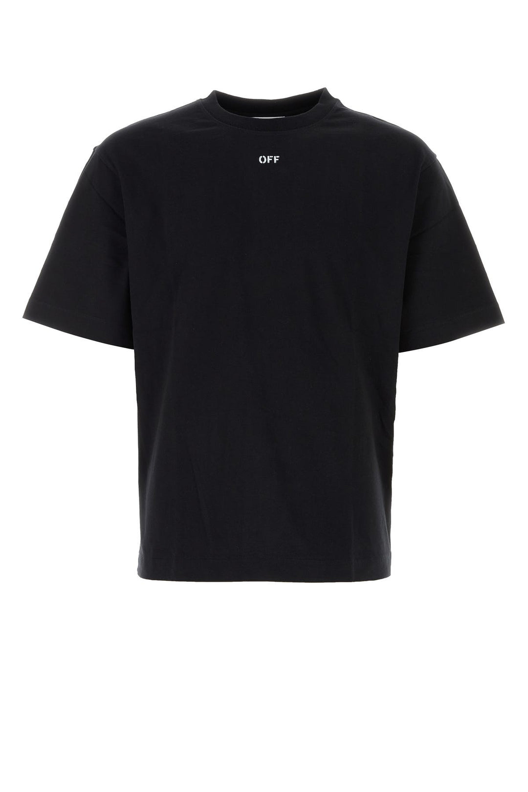 Black cotton t-shirt