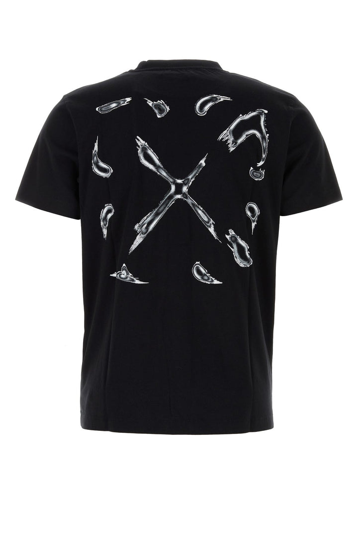Black cotton t-shirt