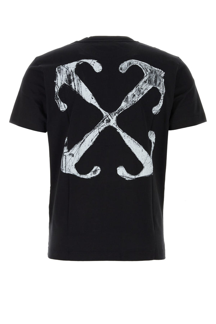 Black cotton t-shirt