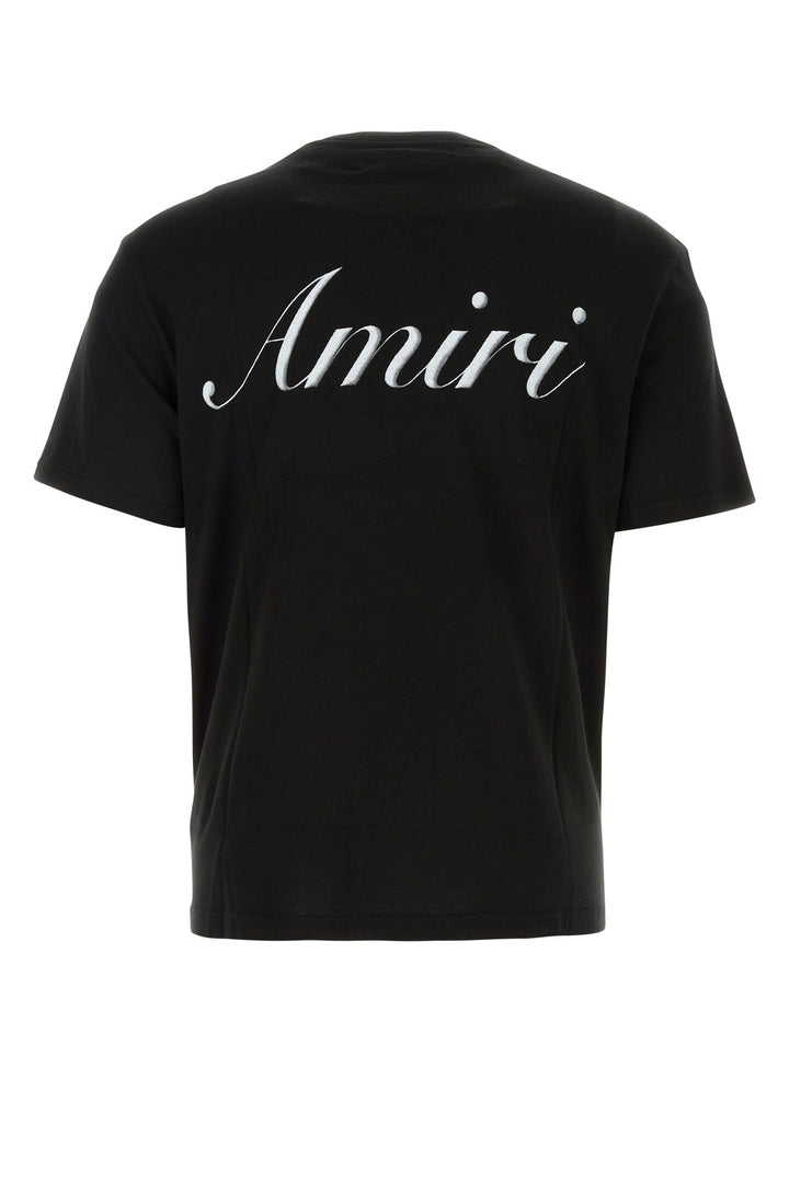 Black cotton t-shirt