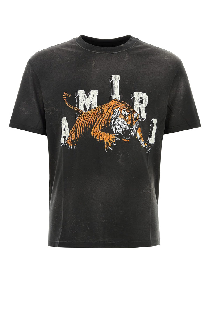 Black cotton t-shirt
