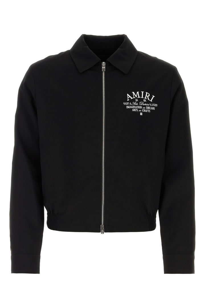 Black twill jacket