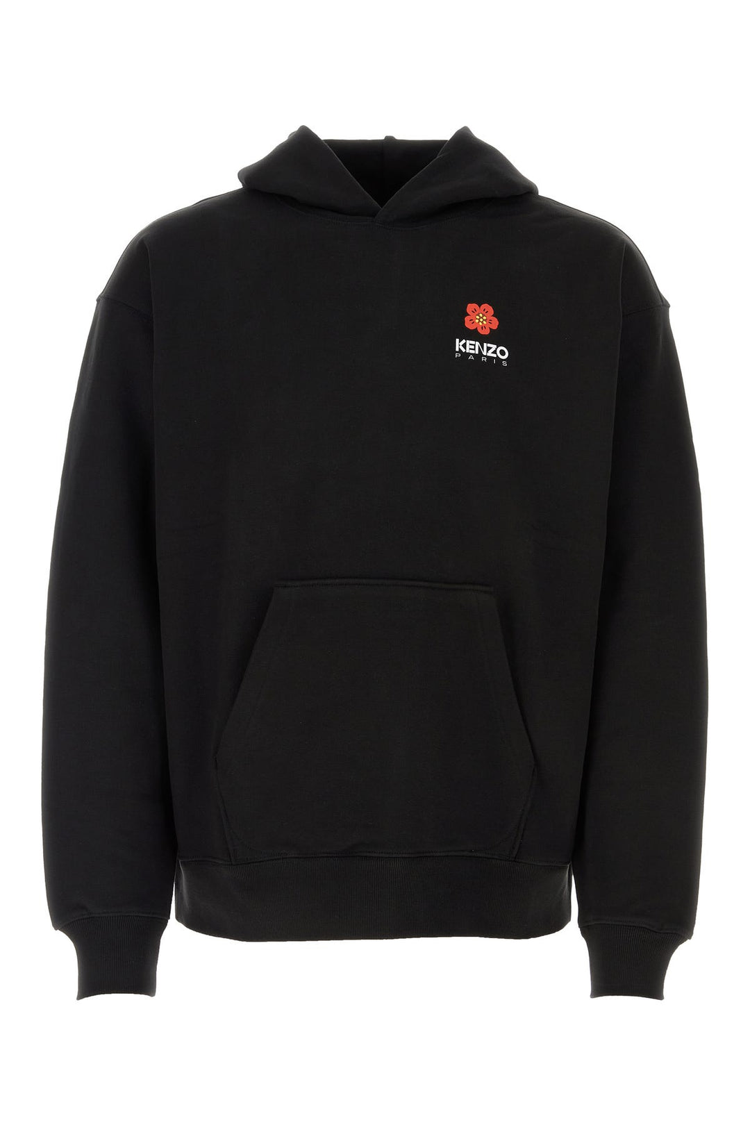 Black cotton sweatshirt