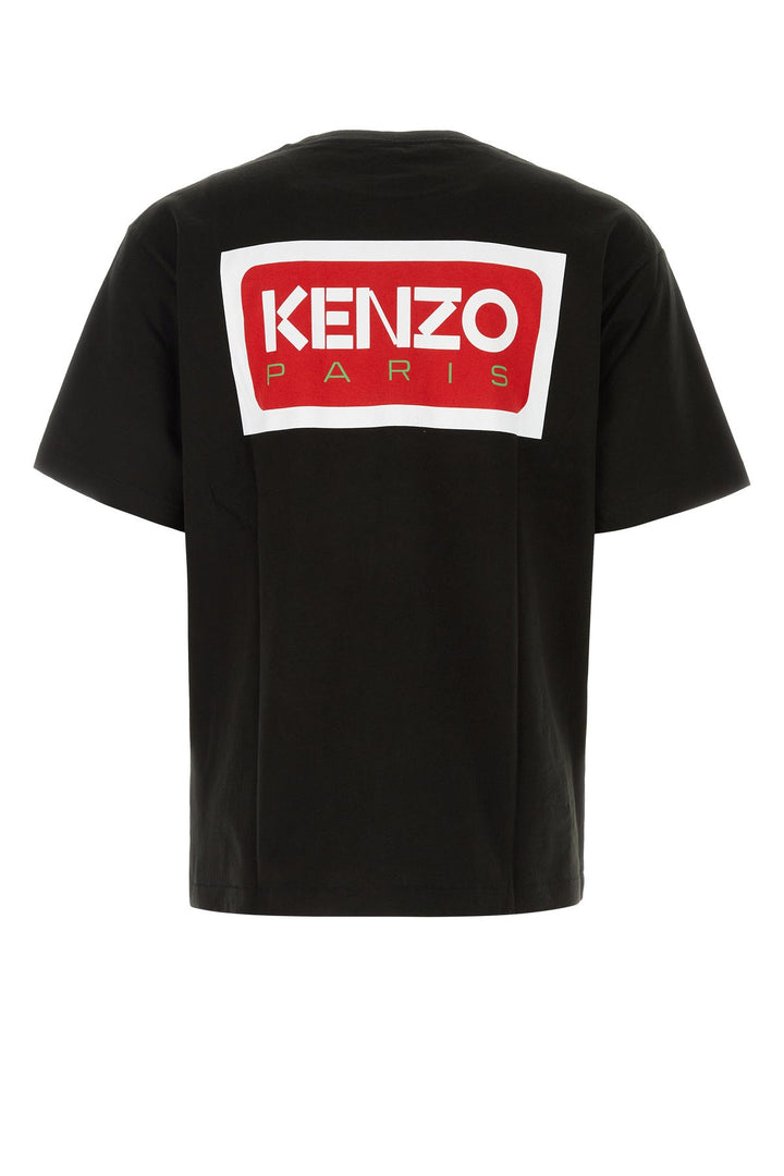 Black cotton t-shirt