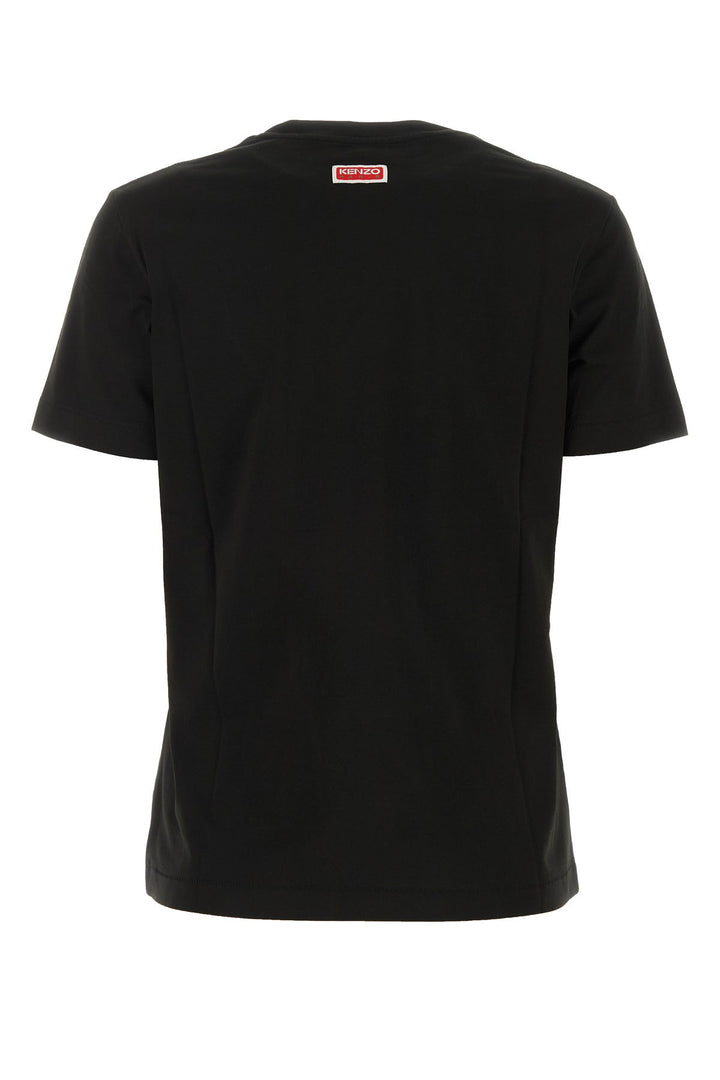 Black cotton t-shirt