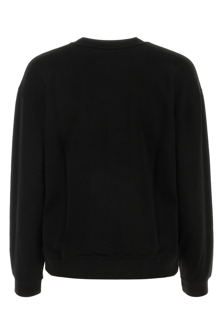 Black cotton Boke Flower sweatshirt