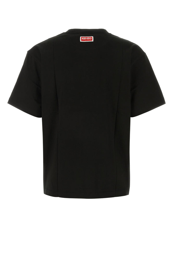 Black cotton oversize t-shirt