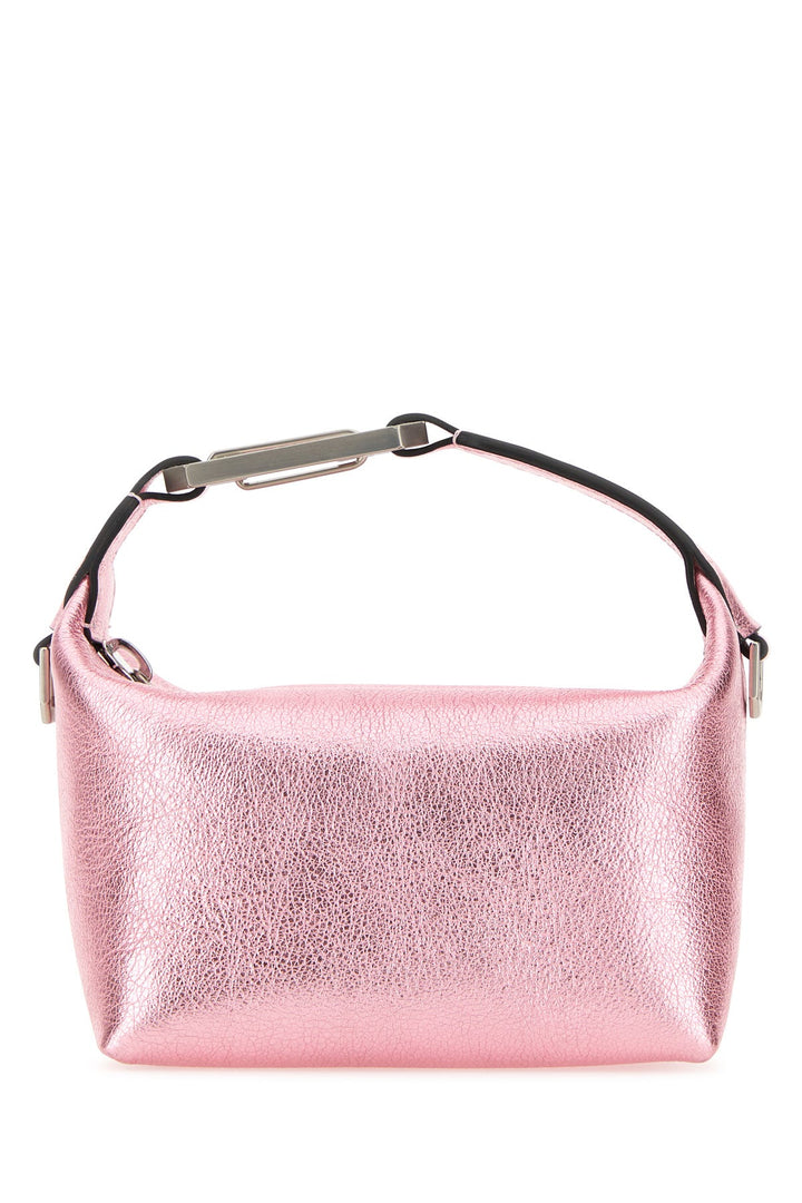 Pink leather Moonbag handbag