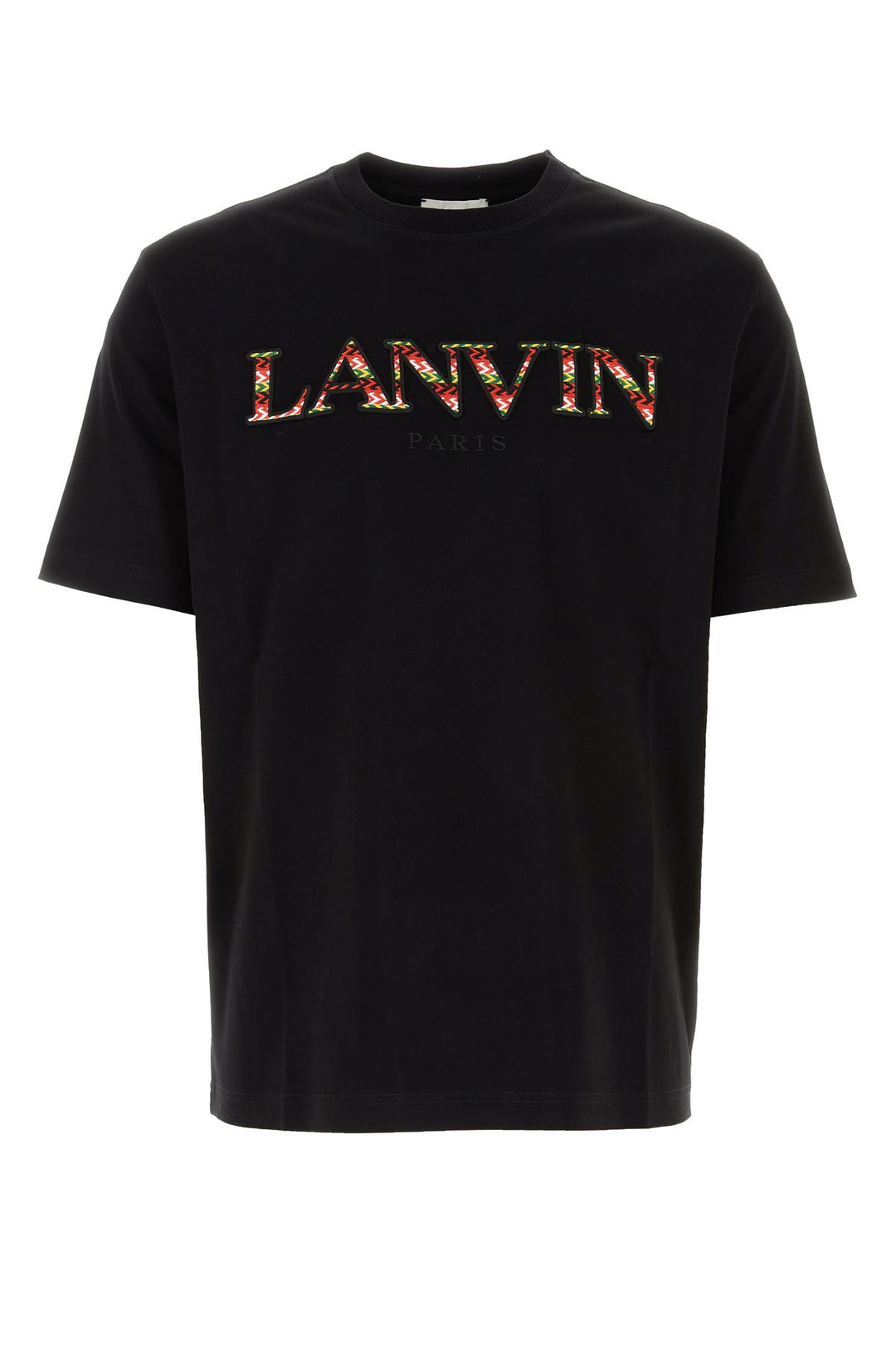 Black cotton oversize t-shirt
