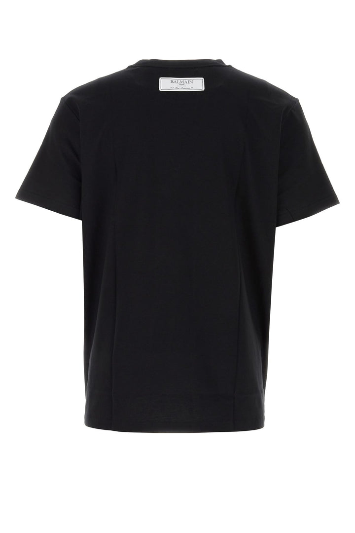 Black cotton oversize t-shirt